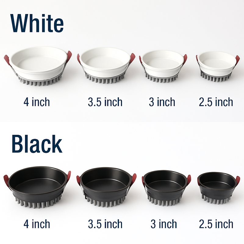 encastré led spot anti-éblouissement aluminium projecteur à intensité variable