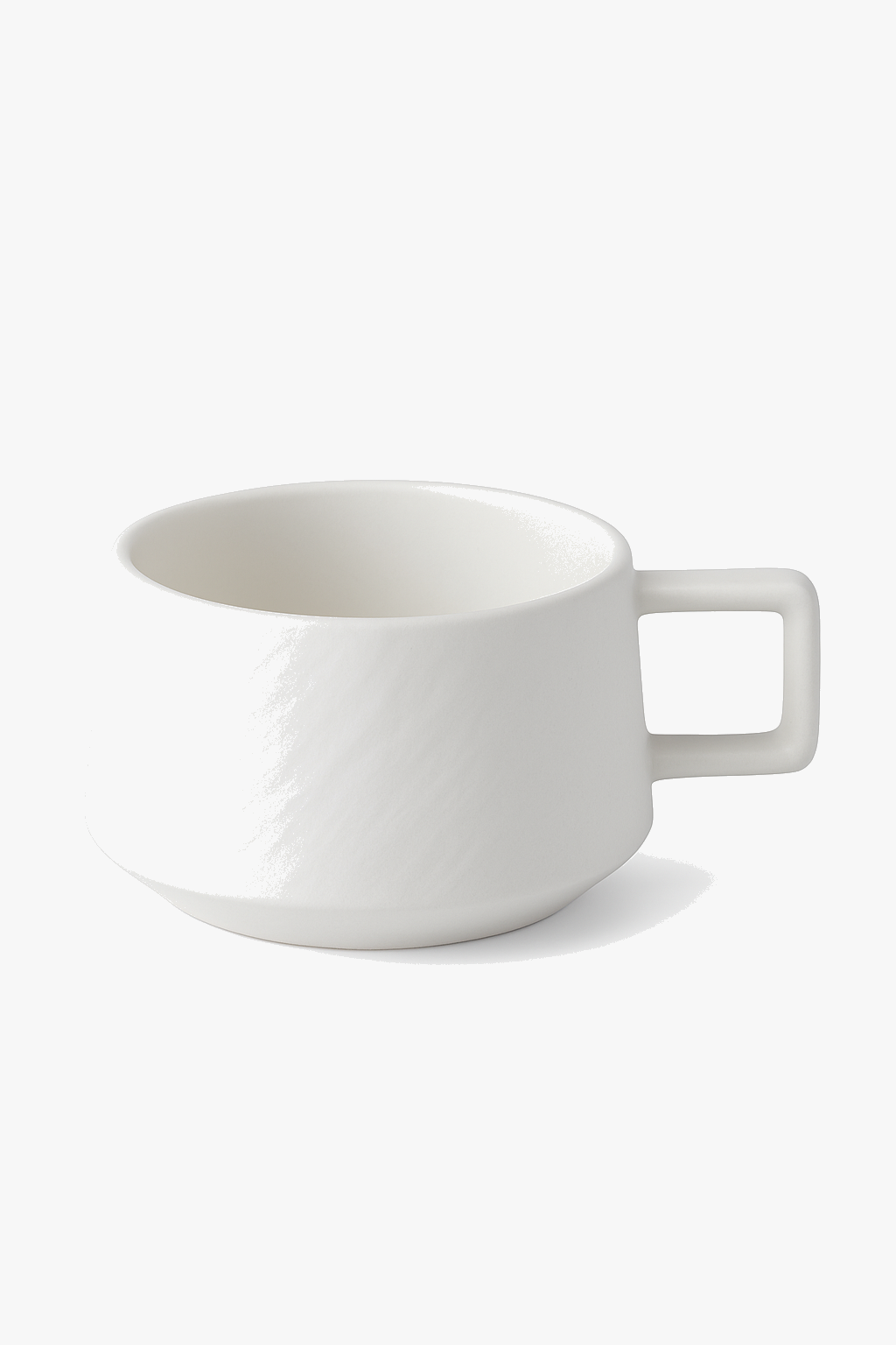 Ensemble tasse assiette ceramique style sable ergonomique