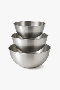 Ensemble trois bols acier inoxydable cuisine multifonction