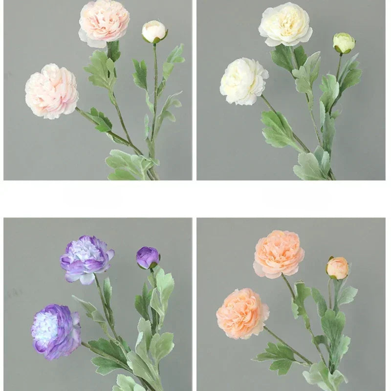 fleurs artificielles en soie pour décoration intérieure restaurant