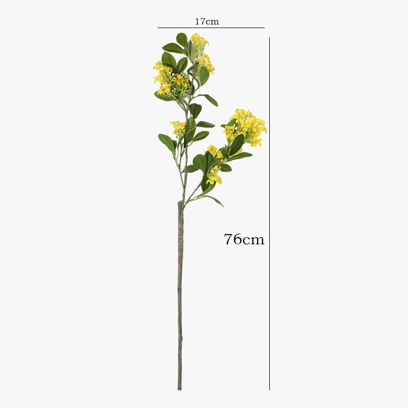 fleurs artificielles parfumées décoration pour jardin et événements