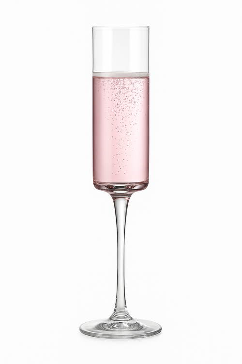 Flutes a champagne elegant souffle main sans plomb - vue 2 sur 2