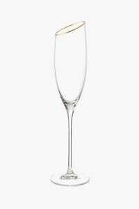 Flutes champagne design élégant verre soufflé sans plomb
