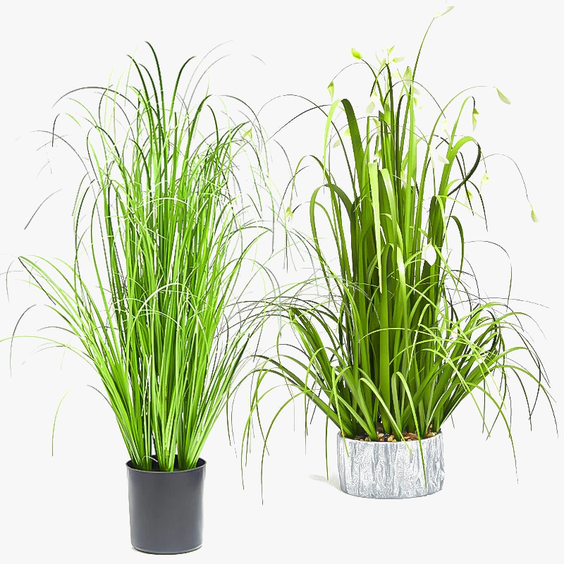 grande herbe artificielle oignon faux pissenlit décoration tropicale