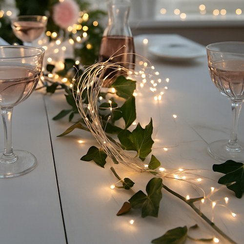 guirlande lumineuse argentée étanche pour décorations extérieures Noël mariage - vue 5 sur 9