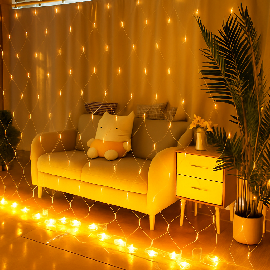 guirlande lumineuse led étanche pour extérieur décoration de fête et mariage - vue 3 sur 11