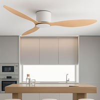 Haute qualité nordique plancher bas moderne ventilateur de plafond lampe DC LED ventilateur de plafond avec télécommande ménage simple ventilateur de plafond