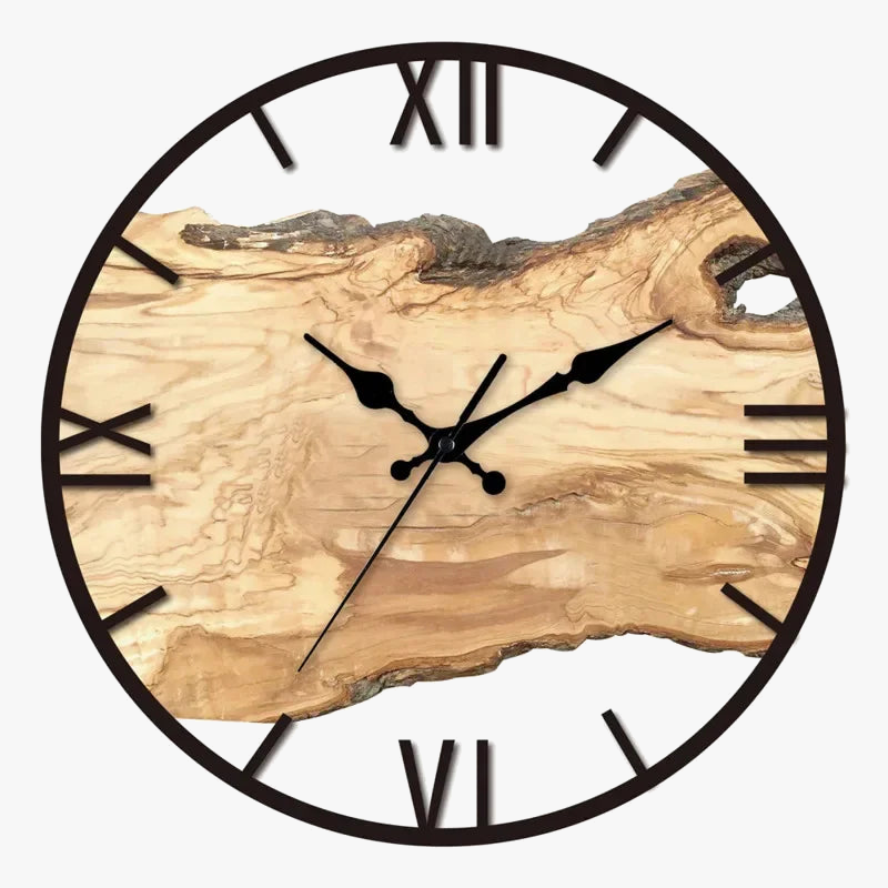 horloge murale acrylique silencieuse pour décoration intérieure moderne