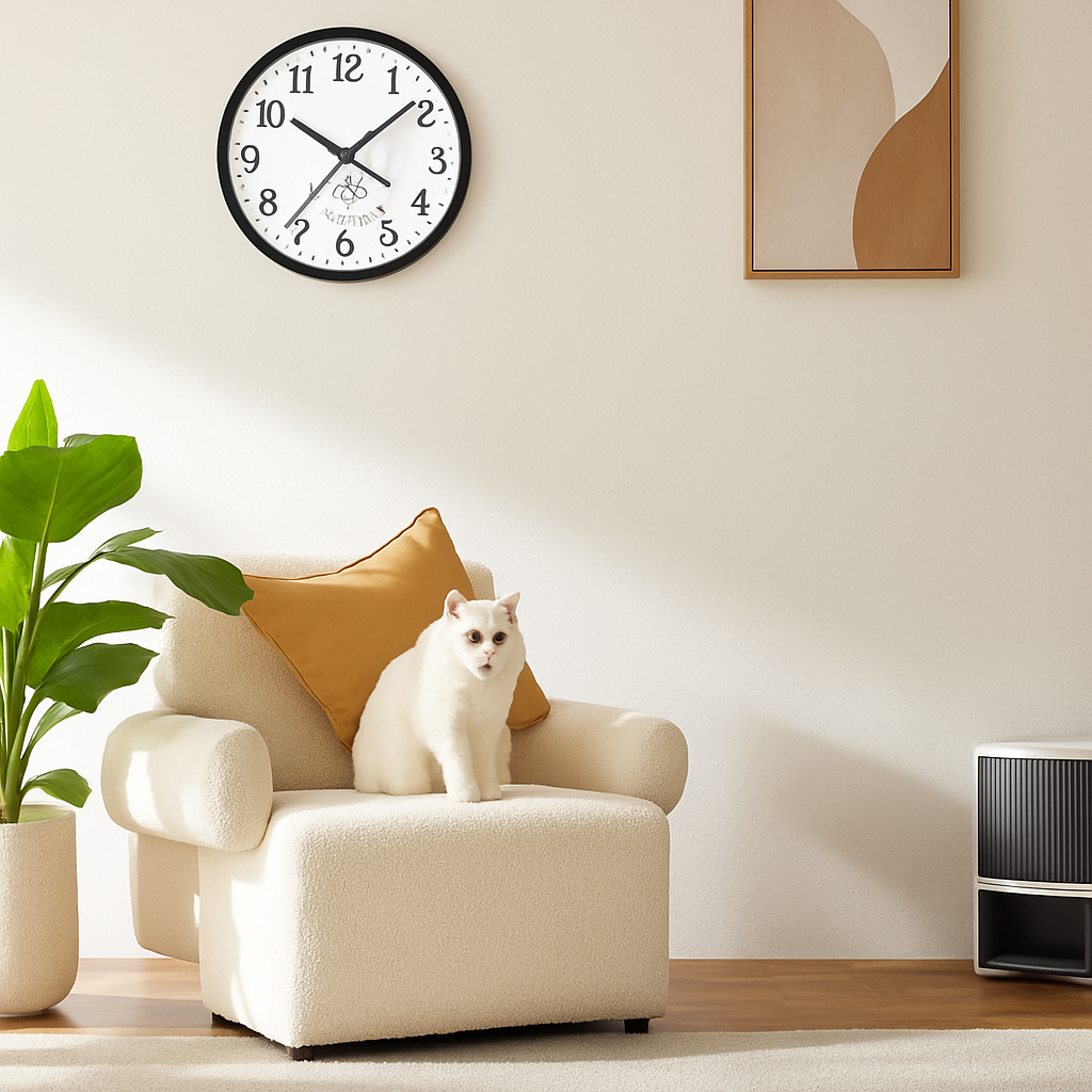 horloge murale extérieure étanche avec affichage température et humidité - vue 8 sur 8