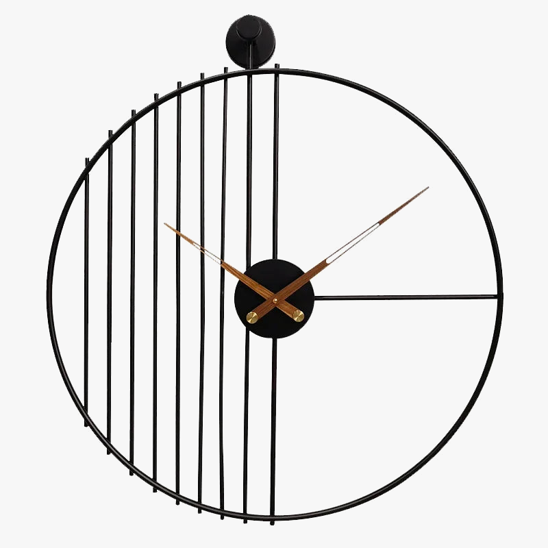 horloge murale moderne et silencieuse pour décoration intérieure