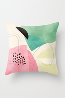 housse de coussin abstraite nordique pour décoration intérieure