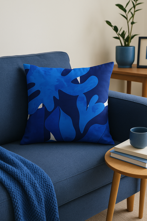 housse de coussin abstraite nordique pour un style moderne - vue 2 sur 2
