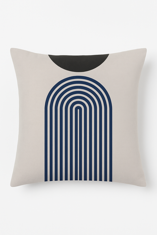 housse de coussin abstraite pour décoration intérieure et extérieure - vue 2 sur 2