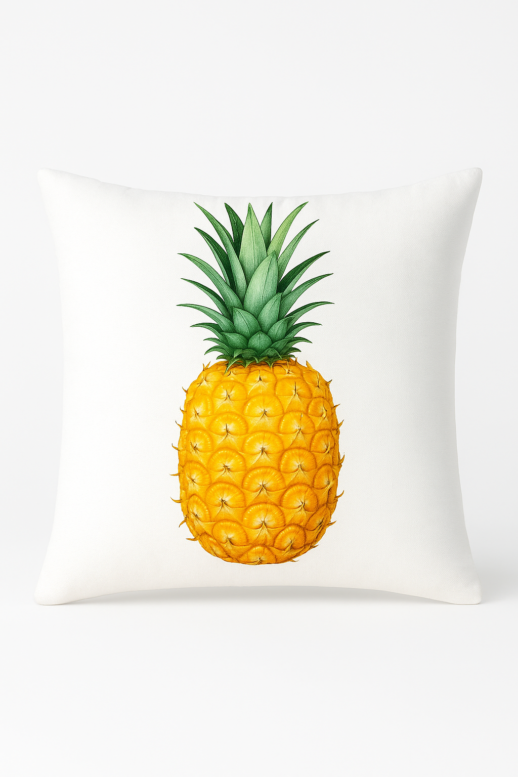 housse de coussin carrée motif tournesol créatif jaune 45x45 cm