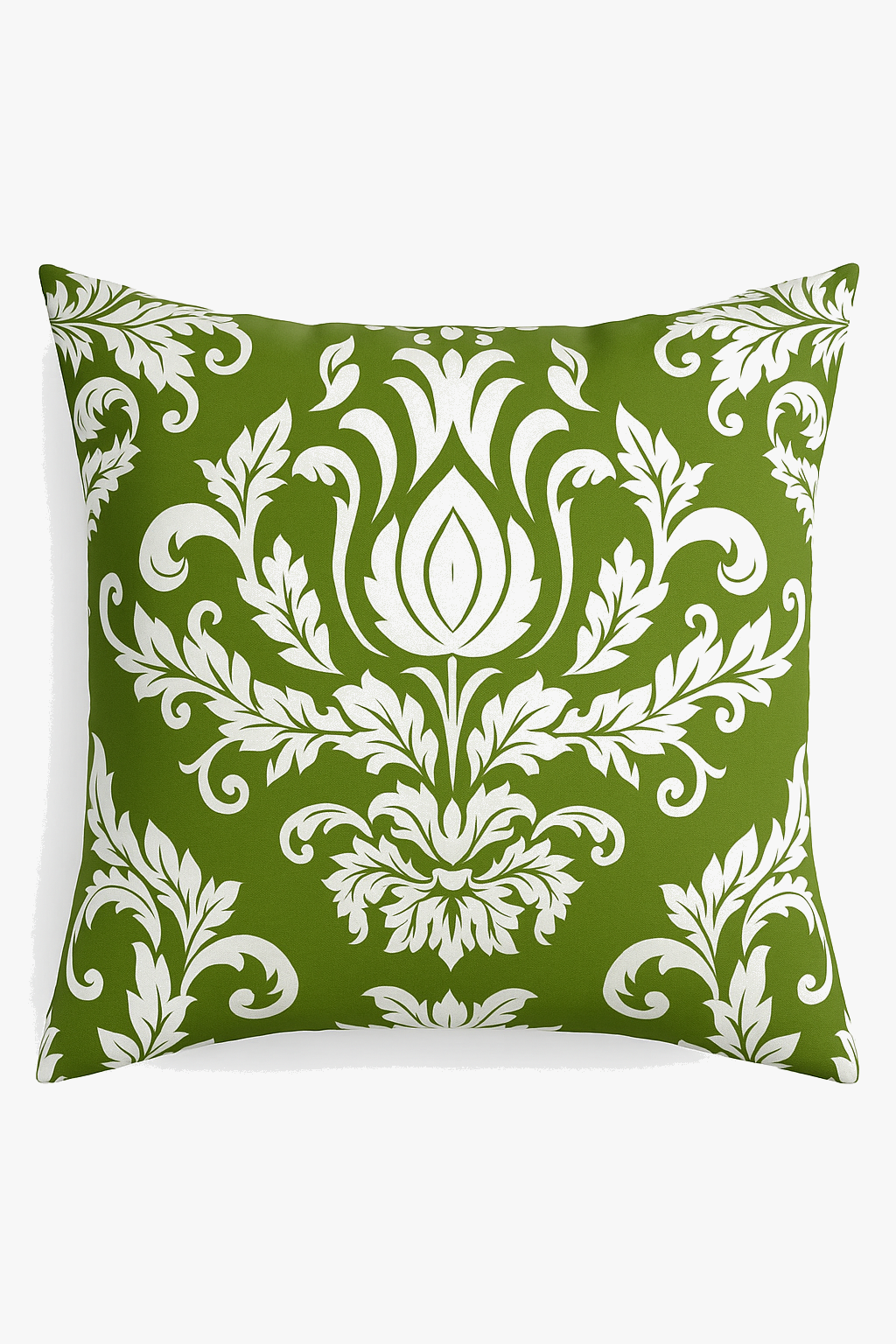 housse de coussin créative à motifs de feuilles vertes