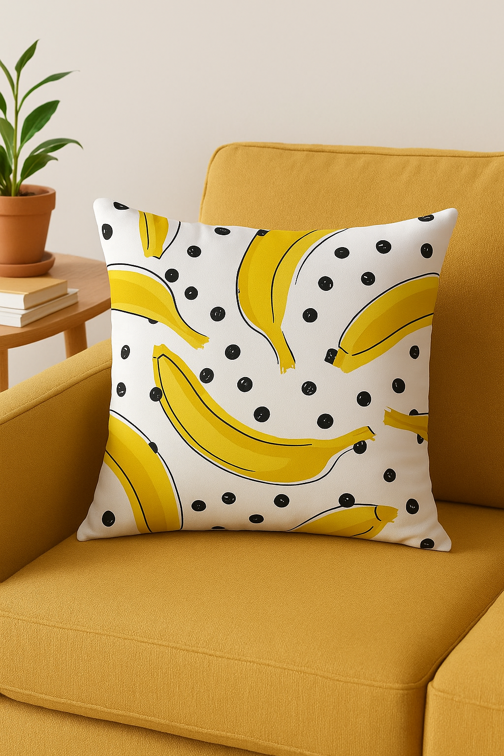 housse de coussin créative motif tournesol jaune 45x45 cm - vue 3 sur 2
