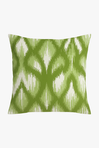 housse de coussin décorative feuilles vertes créatives pour intérieur