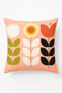 housse de coussin décorative abstraite style nordique pour salon