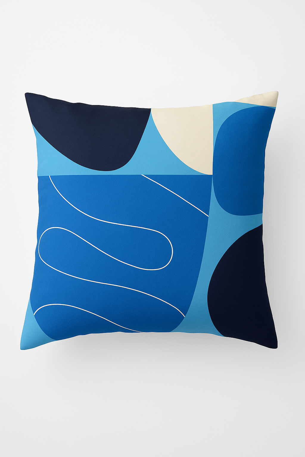 housse de coussin décorative abstraite style nordique pour salon