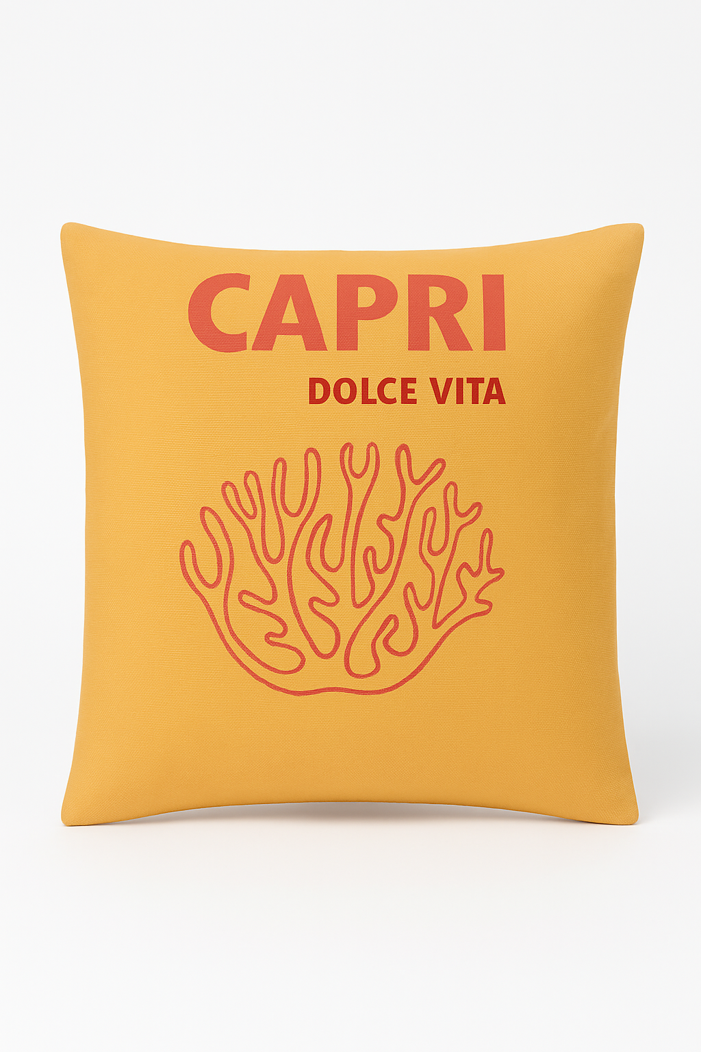 housse de coussin décorative luxe motif citron abstrait