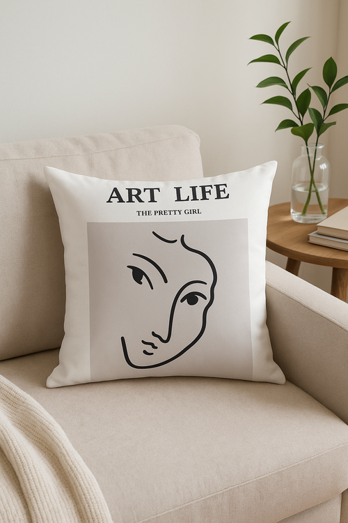 housse de coussin décorative pour maison bureau et voiture - vue 2 sur 2