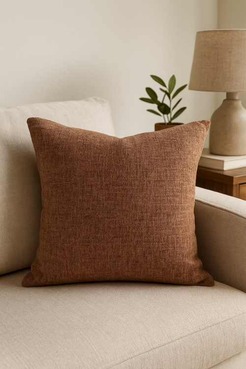 housse de coussin en lin épais personnalisable pour votre décoration intérieure - vue 2 sur 2