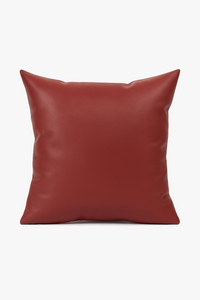 housse de coussin en similicuir pour canapé décoration élégante