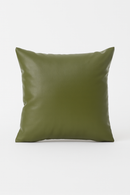 housse de coussin en similicuir pour canapé et salon