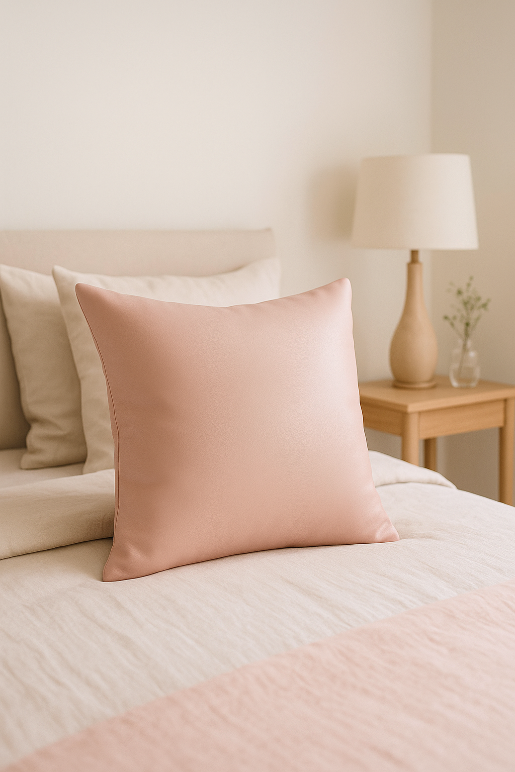 housse de coussin en similicuir pour décoration moderne