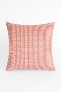 housse de coussin en velours côtelé décoratif pour canapé ou lit