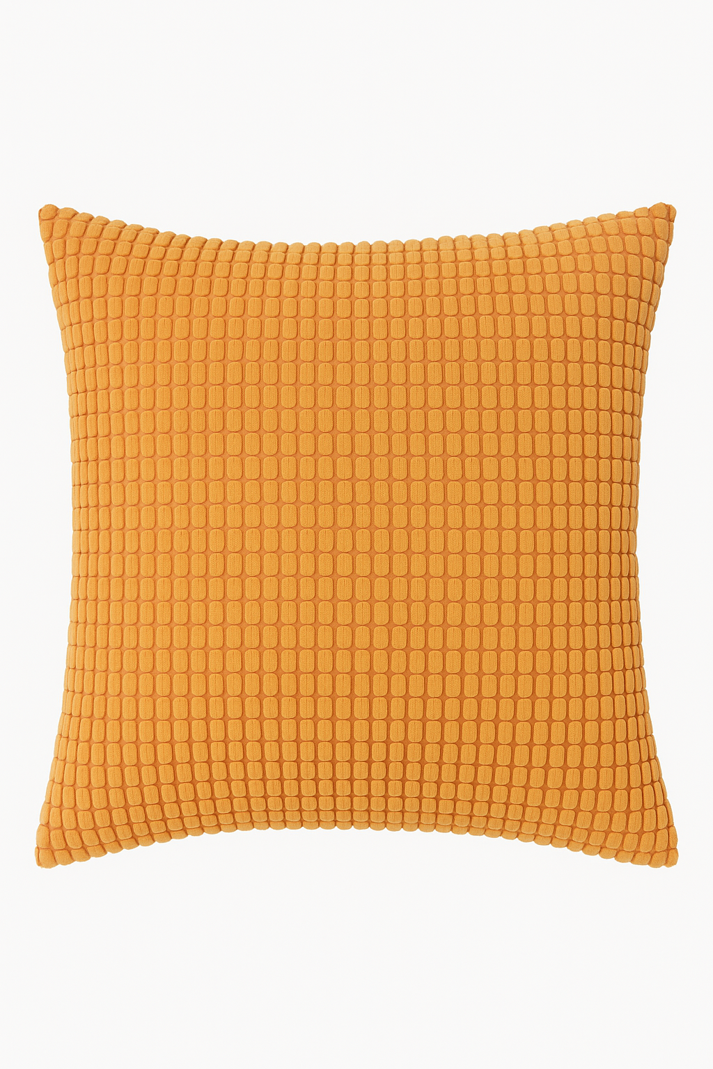 housse de coussin en velours côtelé motif grain de maïs grande taille