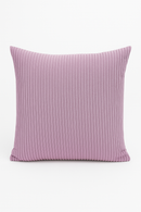 housse de coussin en velours côtelé rayé disponible en plusieurs tailles