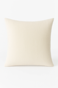 housse de coussin en velours côtelé rayé disponible en plusieurs tailles