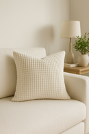 housse de coussin en velours côtelé uni 40 à 70 cm