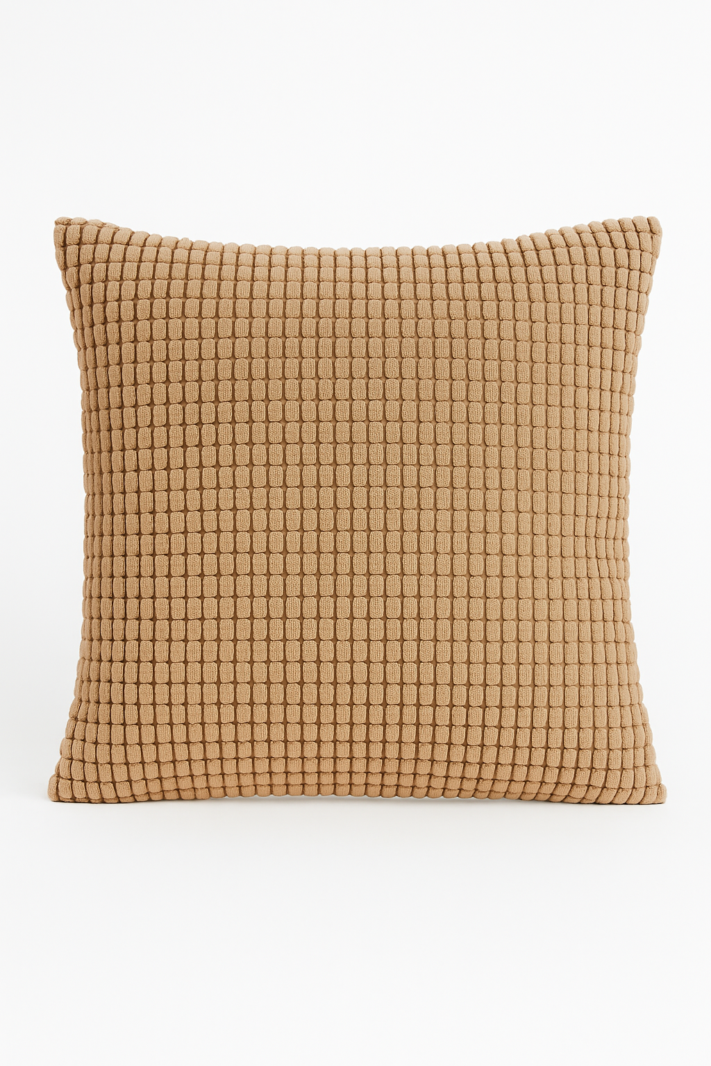 housse de coussin en velours côtelé unie 40 à 70 cm