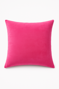housse de coussin en velours doux personnalisable 25 couleurs