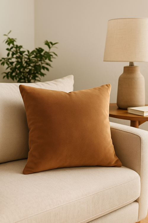 housse de coussin en velours personnalisable 25 couleurs différentes - vue 2 sur 2