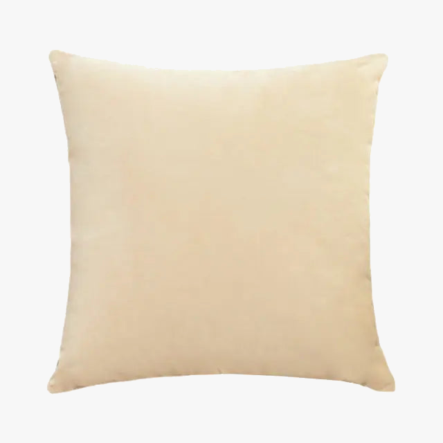 housse de coussin en velours unie sur mesure 40 à 60 cm