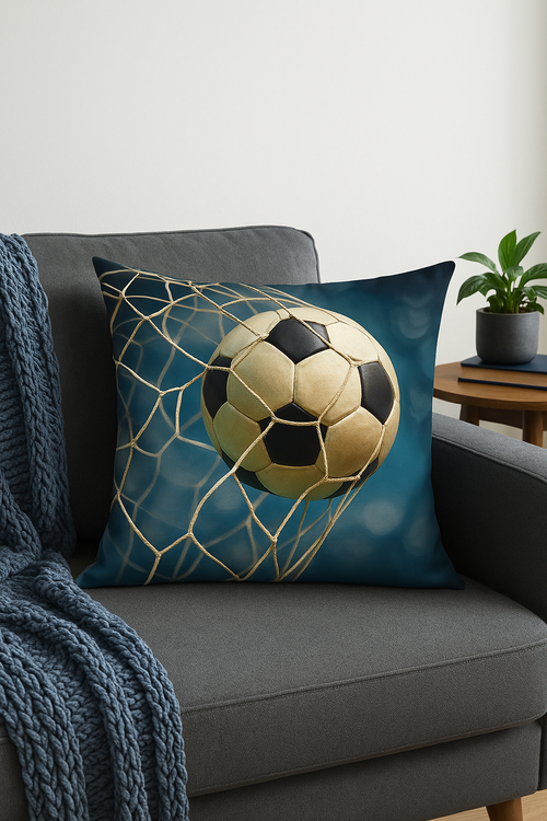 housse de coussin football pour décoration intérieure élégante - vue 2 sur 2
