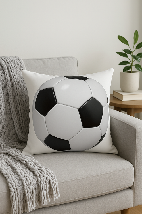 housse de coussin football pour passionnés de sport - vue 2 sur 2