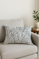 housse de coussin géométrique grise décorative pour chambre ou salon