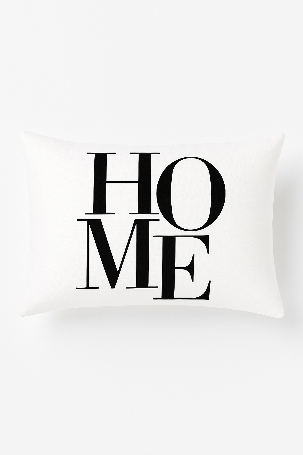 housse de coussin géométrique marbré noir et blanc 30 x 50 cm