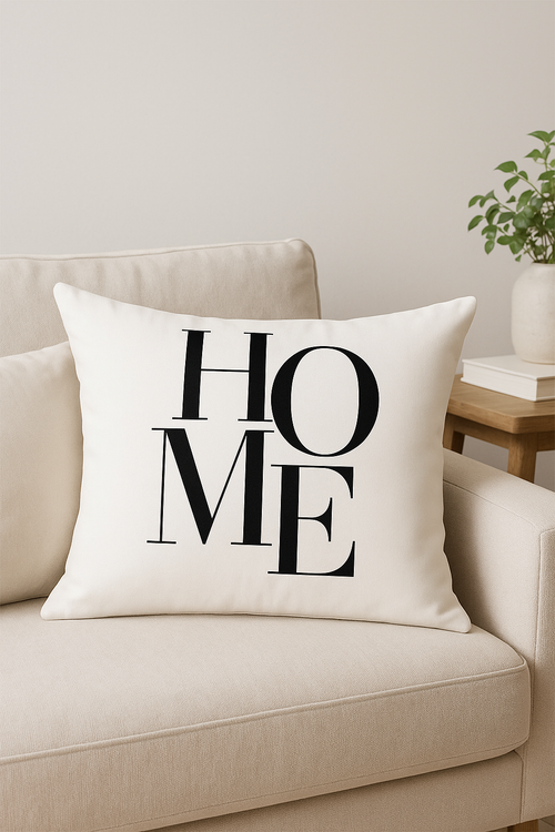housse de coussin géométrique marbré noir et blanc 30 x 50 cm