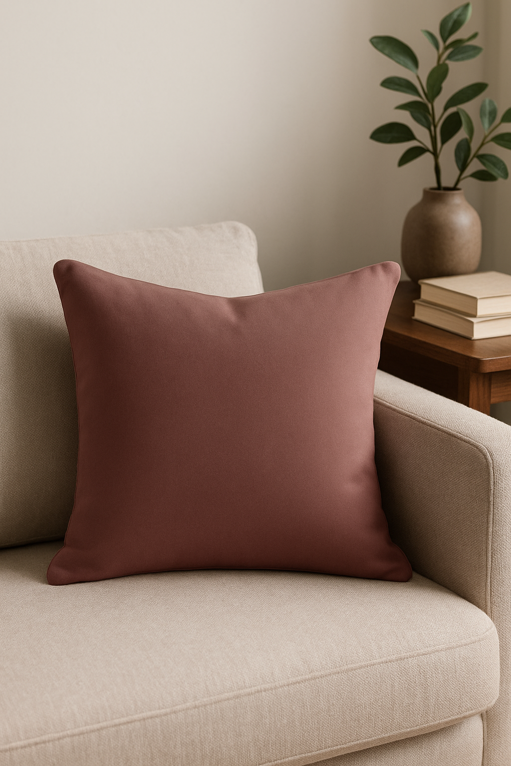 housse de coussin imperméable en sergé sur mesure pour intérieur extérieur