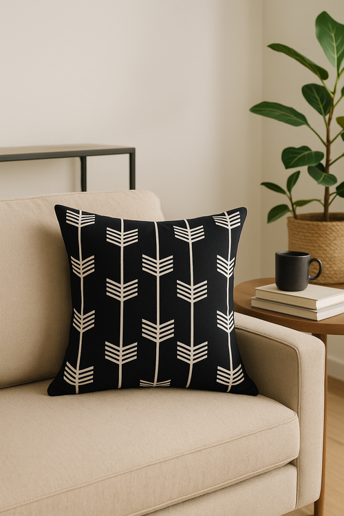 housse de coussin imperméable motif oxford pour extérieur et jardin - vue 2 sur 2