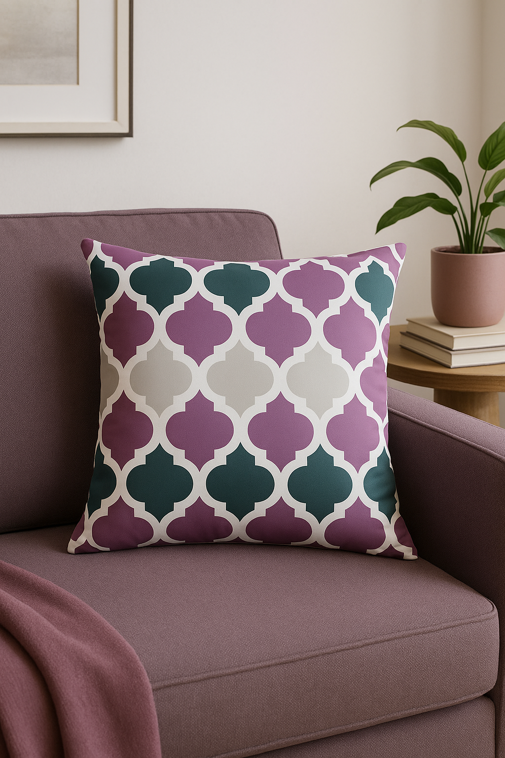 housse de coussin imperméable pour chaise de jardin décorative - vue 3 sur 2