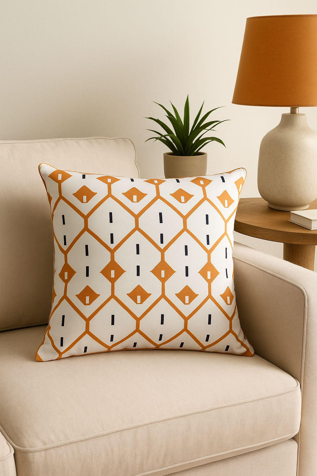 housse de coussin imperméable résistante aux éclaboussures pour jardin