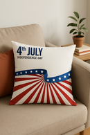 housse de coussin imprimée love usa décoration indépendante festive