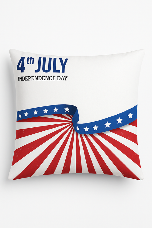housse de coussin imprimée love usa décoration indépendante festive