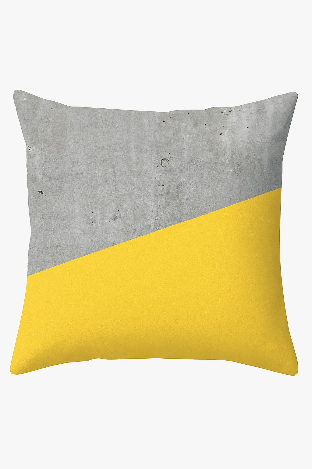 housse de coussin jaune avec motif tournesol créatif 45x45 cm
